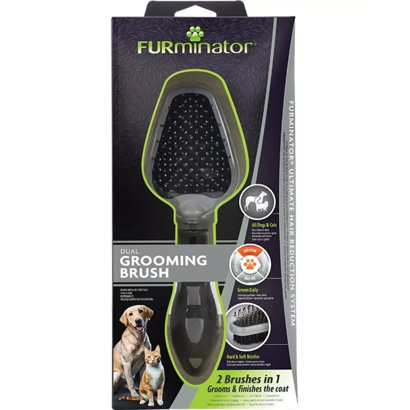 FURminator - dvipusis šepetys šunims ir katėms