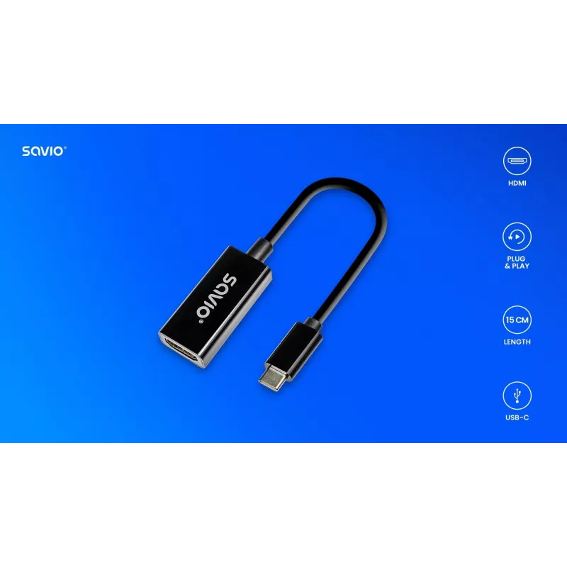 USB grafikos adapteris Savio AK-79