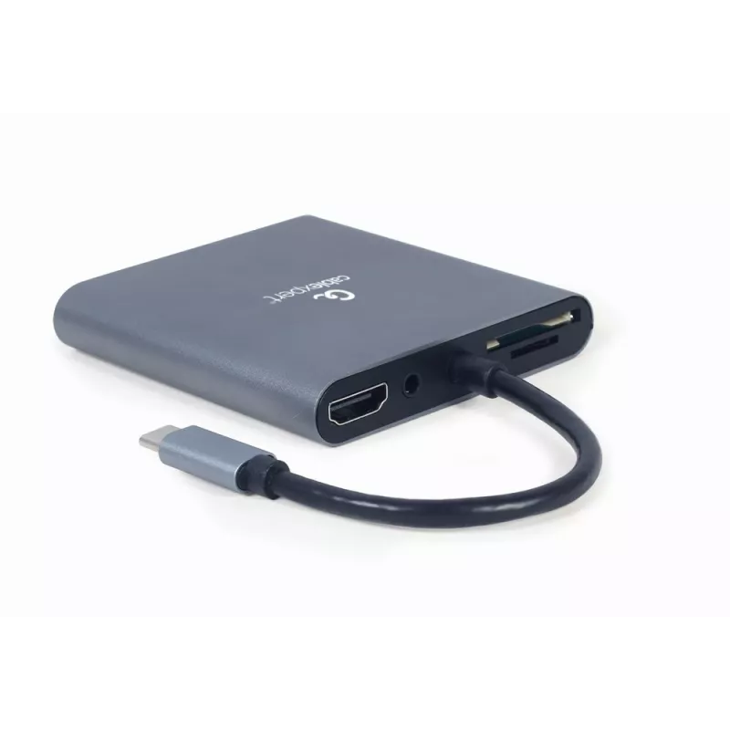 Gembird a-CM-COMBO6-01 Laptop Dock/port Replicator USB 3.2 Gen 1 (3.1 inch)