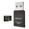 Atminties kortelė microSDXC Elite Prime 128GB + SD adapteris + USB-A kortelių skaitytuvas