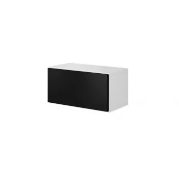 Cama uždara daiktų spintelė ROCO RO3 75/37/39 baltas/baltas/juodas