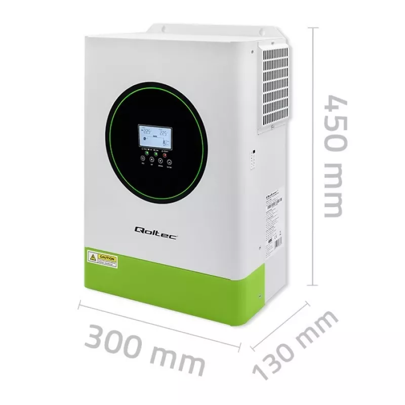 Hibridinis saulės inverteris Off-Grid 6200W | 120A