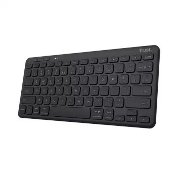 Trust Lyra klaviatūra universali RF belaidė + Bluetooth QWERTY US English juoda