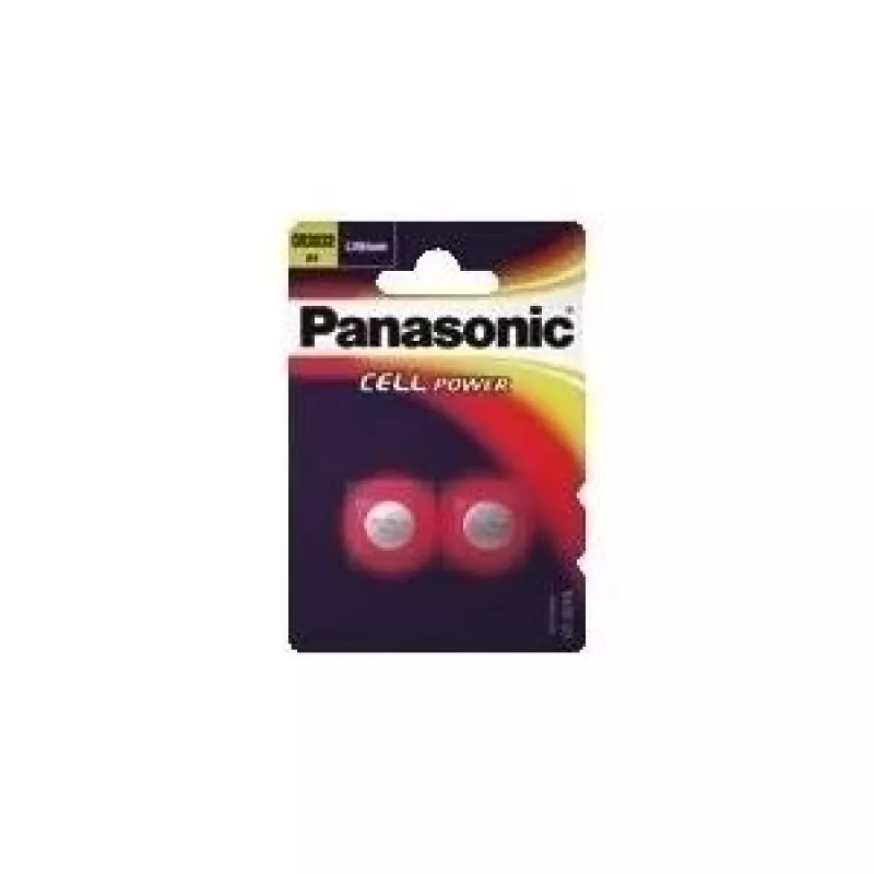 Panasonic Battery Lith. Button Cell CR2032 3V Blister (2-Pack) CR-2032EL/2B