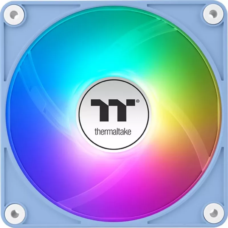 Thermaltake CT140 EX ARGB 140mm korpuso ventiliatoriai, 3 vnt. pakuotė - Hydrangea Mėlyna