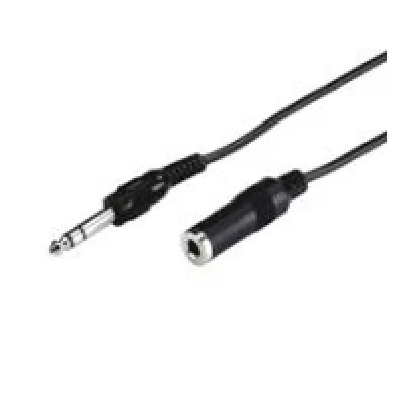 Wentronic Goobay 6,35 mm lizdo ilginamasis laidas, 5 m - 6,35 mm kištukas (3 kontaktų, stereofoninis) > 6,35 mm lizdas (3 kontaktų, stereofoninis) (50428)