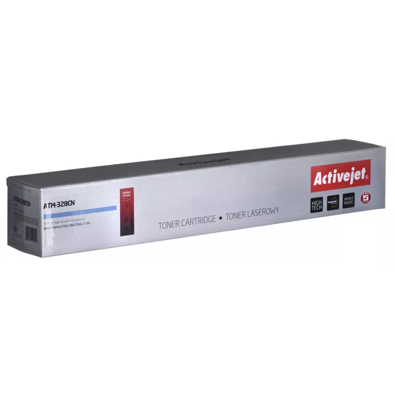 Activejet ATM-328CN Toneris (pakaitalas Konica Minolta TN328C; Supreme; 28 000 puslapių; žydras)