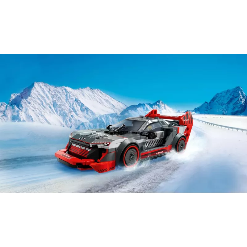 Lego Speed Champions 76921 Audi S1 E-Tron Quattro lenktyninio automobilio konstruktorius