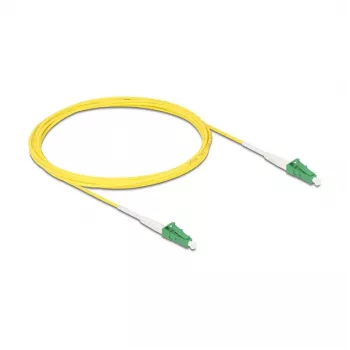 DeLOCK InfiniBand / šviesolaidinis kabelis 3 m LC LC/APC Geltonas 9 µm