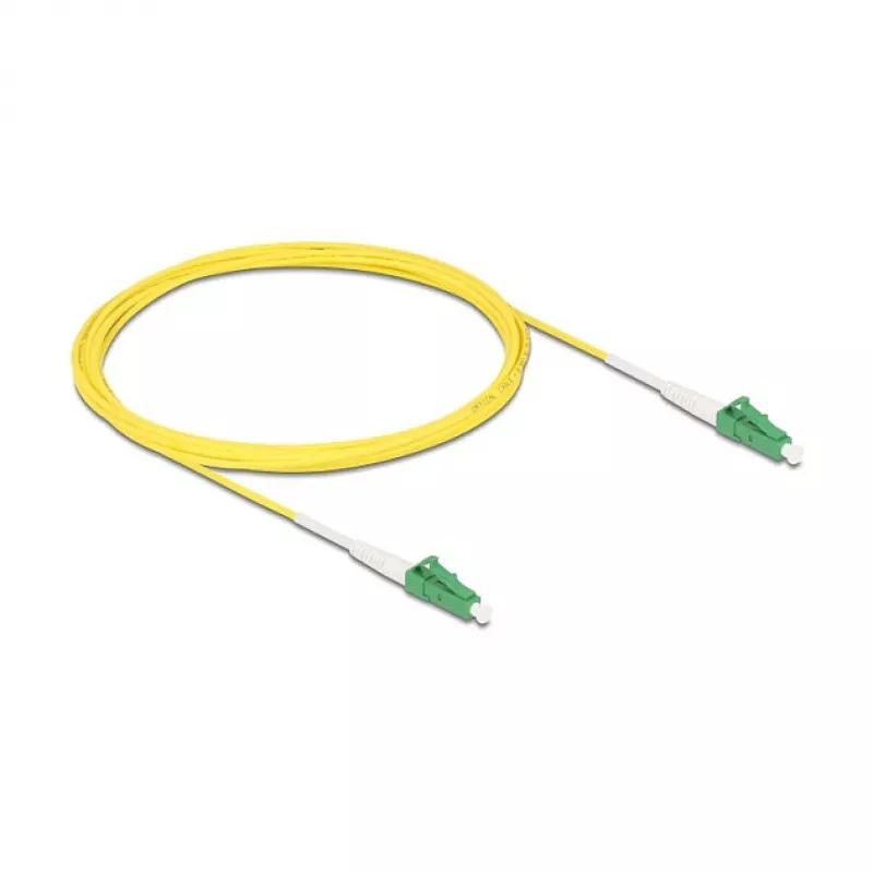 DeLOCK InfiniBand / šviesolaidinis kabelis 3 m LC LC/APC Geltonas 9 µm