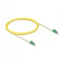 DeLOCK InfiniBand / šviesolaidinis kabelis 3 m LC LC/APC Geltonas 9 µm