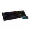 Cian Technology GmbH Cian INCA RAINBOW EFFECT MECHANICAL FEEL GAMING klaviatūra & pelė SET