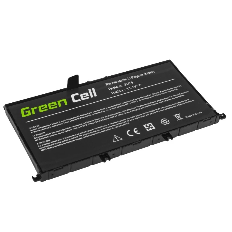 Baterija Green Cell DE139, skirta DELL Inspiron 15 5576 5577 7557 7559 7566 7567