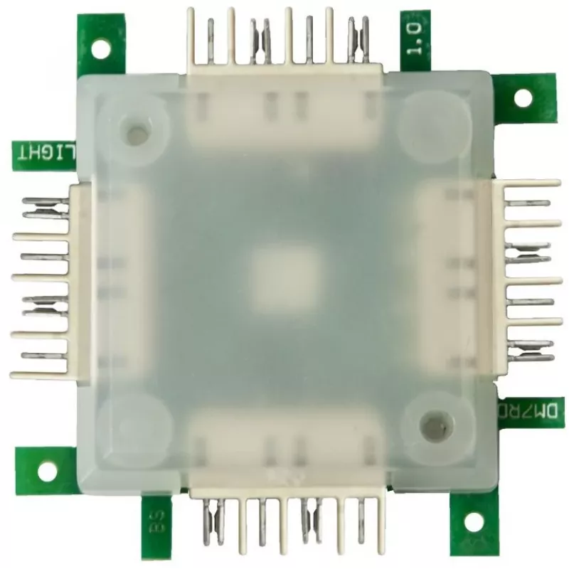 LED RGB šviesos plytelė ALLNET BrickRknowledge skaidri 10 vnt. pakuotė