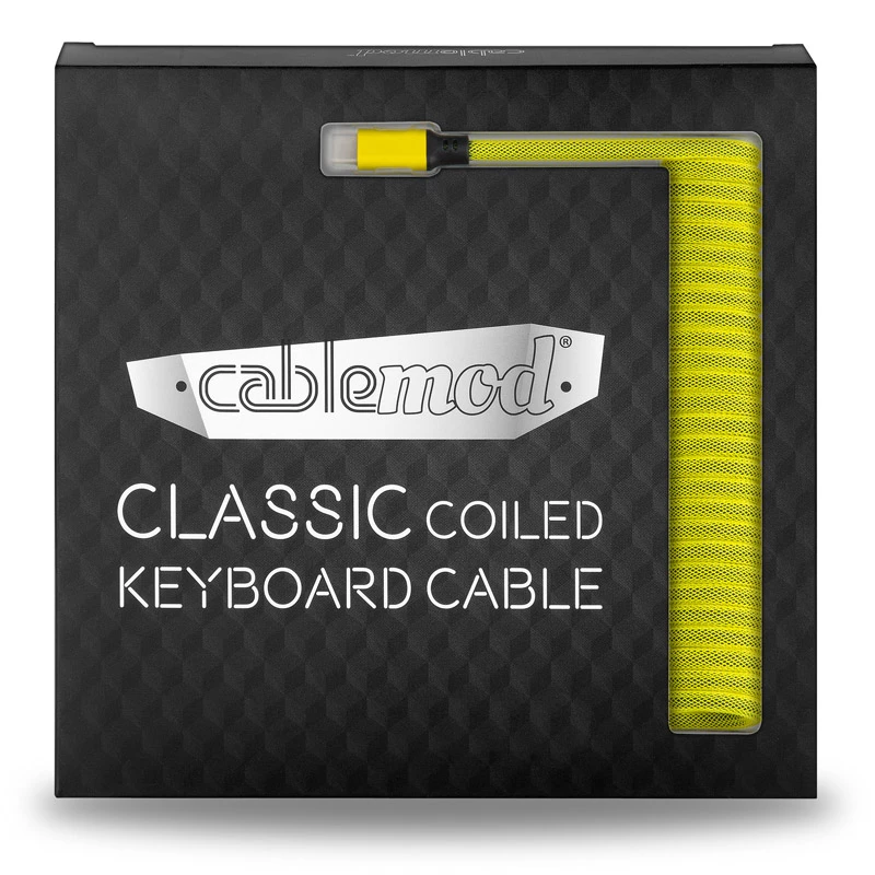 Cablemod CM-CKCA-CY-KY150KY-R USB kabelis 1,5 m USB A USB C Geltonas (CM-CKCA-CY-KY150KY-R)