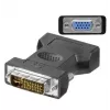 Microconnect MONAJ laido jungčių adapteris DVI-I 24+5Pin HD15 juodas