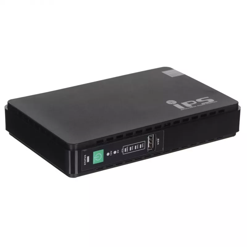 maitinimo adapteris MPL Power RouterUPS-30-PoE 30 W vidinis, 100–240 V, juodas, 160×105×28 mm