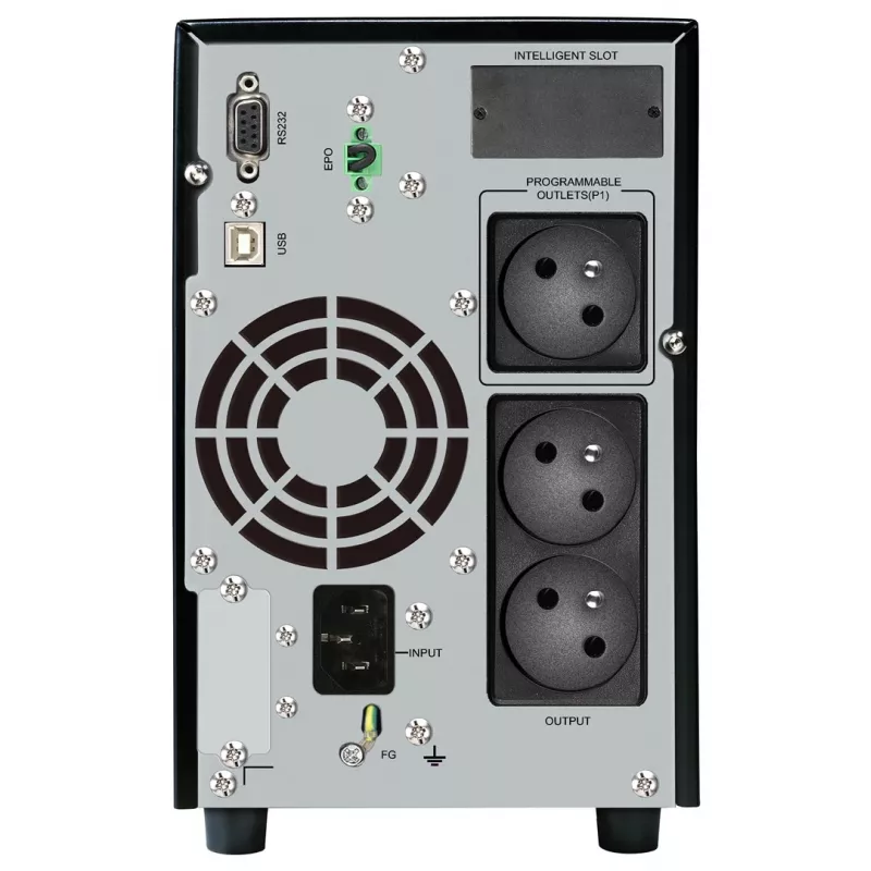 Nepertraukiamo maitinimo šaltinis PowerWalker VI 1100 CW FR, linijinė-interaktyvi, 1,1 kVA (770 W), LCD, EPO, RS-232