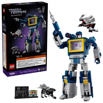 LEGO ICONS 10358 Transformeriai: Soundwave