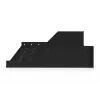 Digitus | 2U fiksuota lentyna stelažams | DN-19 TRAY-2-SW | Juoda | Puikiai tinka komponentų, kurie netinka 483 mm (19 inch) standartui, laikymui. Plonas dizainas, užimantis 2 aukščio vienetų vietą. Lengvai ir greitai montuojama bei išmontuojama. Matmenys 88x