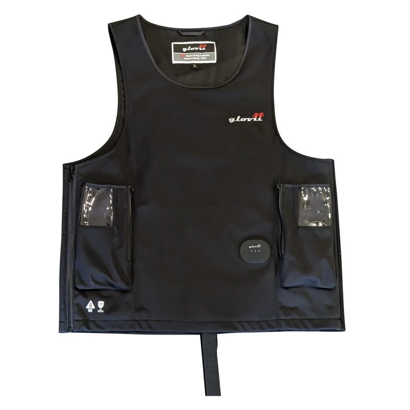 Glovii GMV2L vandens sporto liemenė juoda Softshell