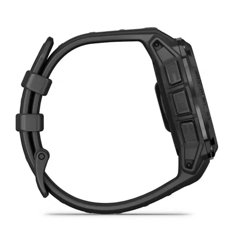 Išmanusis laikrodis GARMIN Instinct 3 45mm Solar Tactical Edition Juoda — 45 mm, saulės energijos įkrovimas, GPS, širdies ritmo monitorius