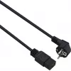 Maitinimo kabelis helos 262777 kampinis CEE 7/7 į IEC 60320 C19 250V 10A 3 m