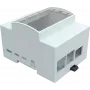 JOY-IT RPI CASE DIN4 - Korpusas Raspberry Pi 4, DIN bėgelis, pilka/permatoma (RB-CASEP4+07)