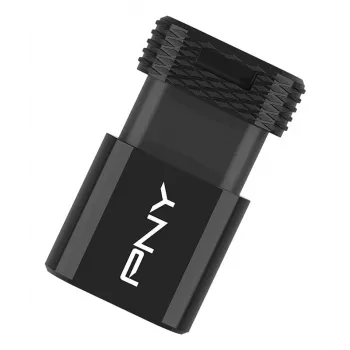 USB atmintinė PNY Elite-X 256 GB USB Type-C 3.2 Gen 1 (Skaitymas 200 MB/s, Rašymas 100 MB/s) Juoda