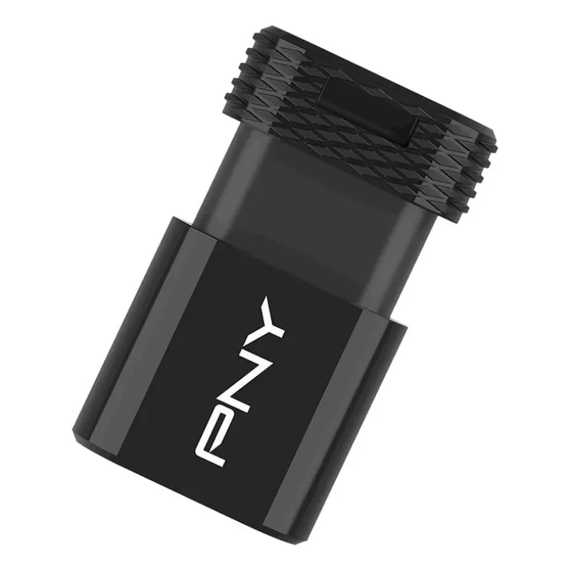USB atmintinė PNY Elite-X 256 GB USB Type-C 3.2 Gen 1 (Skaitymas 200 MB/s, Rašymas 100 MB/s) Juoda