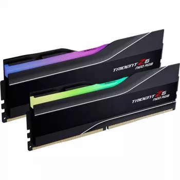 Staliniam kompiuteriui skirtas DDR5 atminties modulis G.SKILL 32GB (2x16GB) 6000MHz CL26 288 kontaktų DIMM 1.45V su radiatoriumi ir RGB