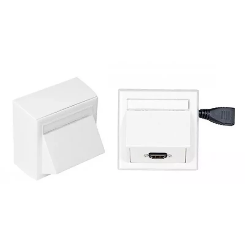 Vivolink WI221184-AMP kištukinis lizdas HDMI baltas