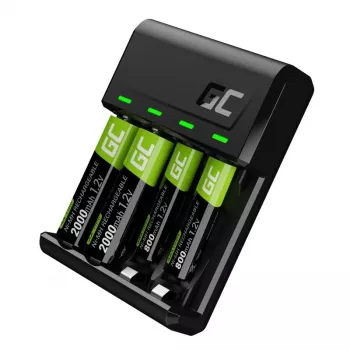 GC VitalCharger įkroviklis 2xAA 2000mAh 2xAAA800mA