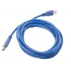 USB 3.0 ilginimo laidas AM-AF mėlynas 3M