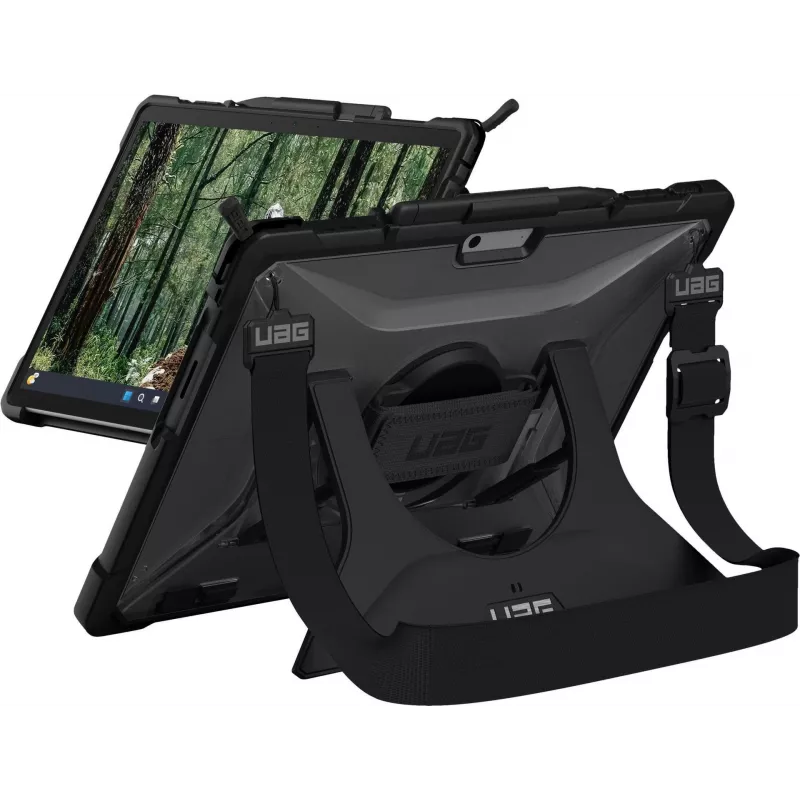 Urban Armor Gear 324012114343 planšetės dėklas 33 cm (13) dėklas Juodas, Skaidrus