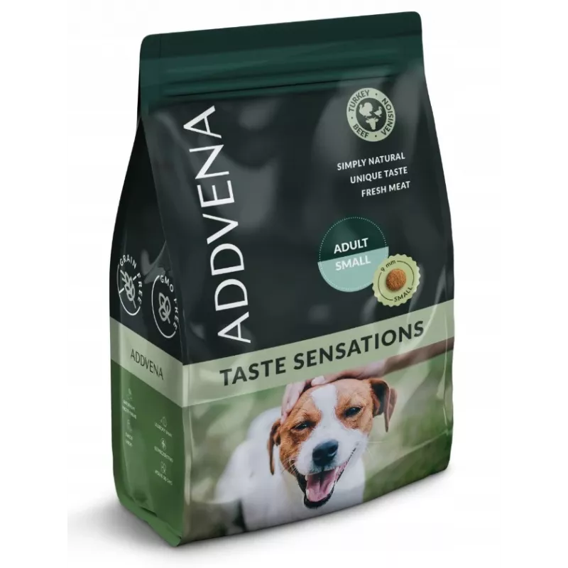 ADDVENA Taste Sensations Adult Small Turkey - sausas šunų maistas - 2,5kg