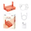 Nešiojamasis maršrutizatorius Cudy AC1200 (TR1200) — oranžinis, maitinamas per kintamosios srovės adapterį, 1x RJ-45 LAN/WAN, USB 2.0