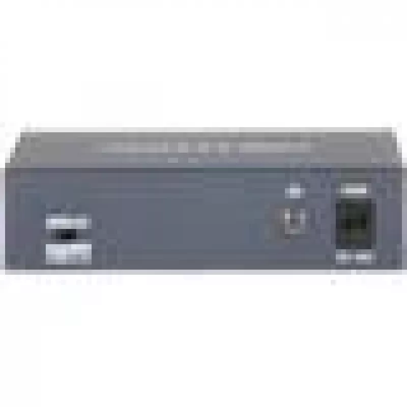 Hikvision DS-3E0105P-E/M(B) tinklo jungiklis L2 Fast Ethernet (10/100) Power over Ethernet (PoE) Pilka