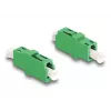 Skaidulinės optikos adapteris LC Simplex lizdas į LC Simplex lizdas APC žalias DeLOCK 87984