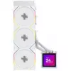 „Viskas viename“ skysčio procesoriaus aušintuvas „lian li HydroShift II LCD-S“ 360 mm su RGB ir LCD ekranu