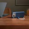 Apsauginis Apple Beats iPhone 17 Pro dėklas su atramine kojele — MagSafe, kameros valdymas, tinka 6,3 colio ekranui, Uolienų mėlyna (rožinė)