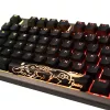 „Ducky Shine 7“ klaviatūra, žaidimams, USB, pilka