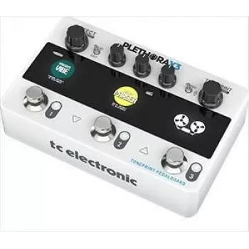 Gitaros daugiaefektis įrenginys TC Electronic Plethora X3 su 3 efektų kilpomis ir 20 efektų