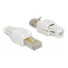 Laido jungtis DeLOCK 86415 RJ-45 Balta