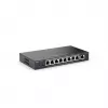 Ruijie Networks RG-ES209GC-P tinklo komutatorius Valdomas Gigabit Ethernet (10/100/1000) Power over Ethernet (PoE) Juodas