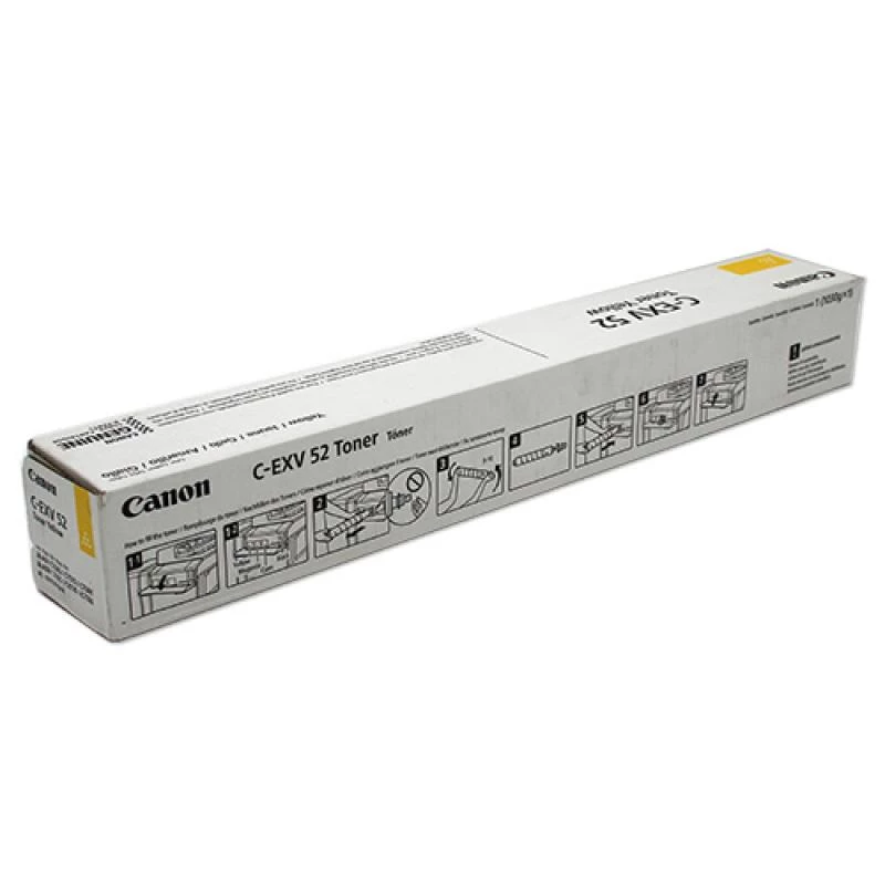 Canon C-EXV 52 tonerio kasetė 1 vnt. Originali geltona