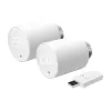 Shelly BLU TRV termostatinė galvutė, Wi-Fi / Bluetooth (2 vnt. su valdymo bloku)