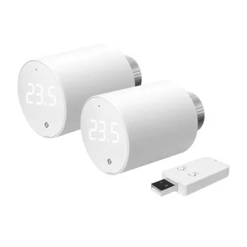 Shelly BLU TRV termostatinė galvutė, Wi-Fi / Bluetooth (2 vnt. su valdymo bloku)