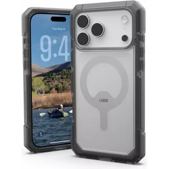 UAG Urban Armor Gear Trooper MagSafe dėklas | Apple iPhone 17 Pro Max | pelenų (pilka)/skaidrus | 114522114G31 (114522114G31)