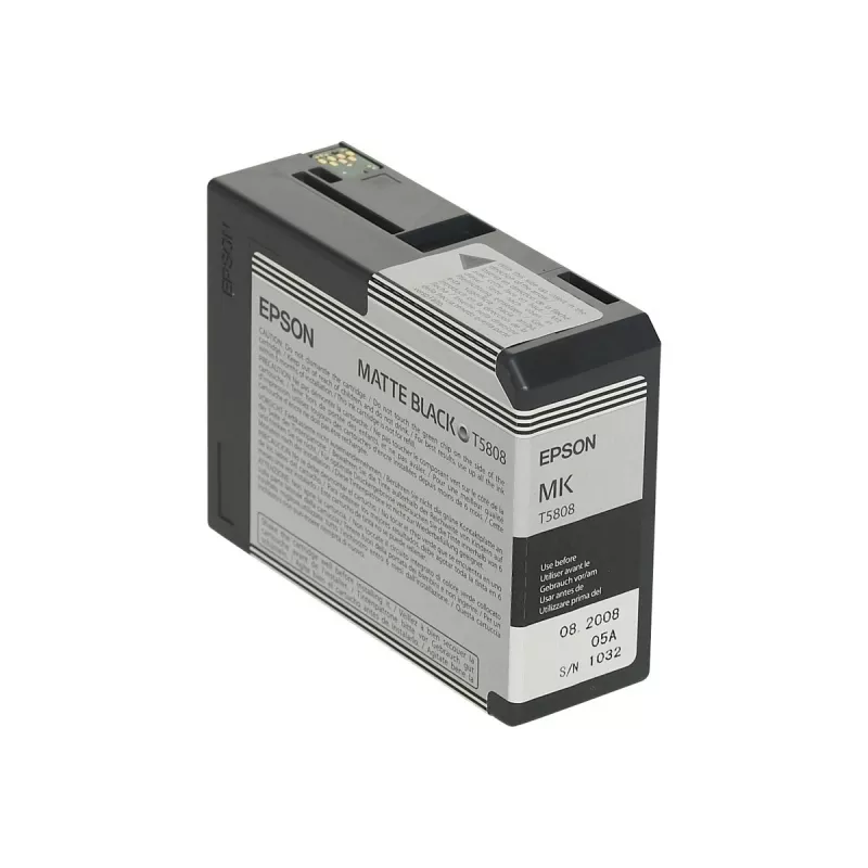 Rašalo kasetė Epson C13T5808 Matinė juoda — Originali Epson kasetė, matinė juoda